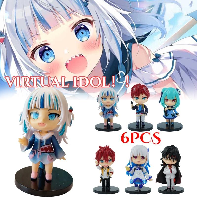 High-quality Pvc Virtual Idol Figure 6 Varieties Of Collectible Toys For Anime Fans Characters)