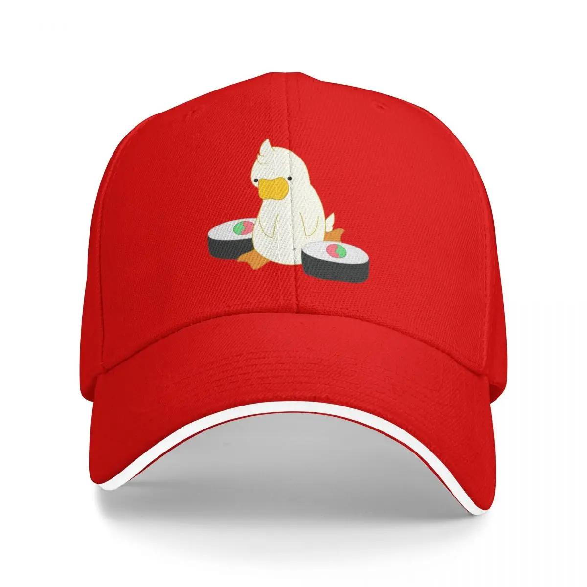 Cute Sushi Duck Baseball Cap sun hat Golf Golf Hat Unisex western Hat Women Caps Unisexs