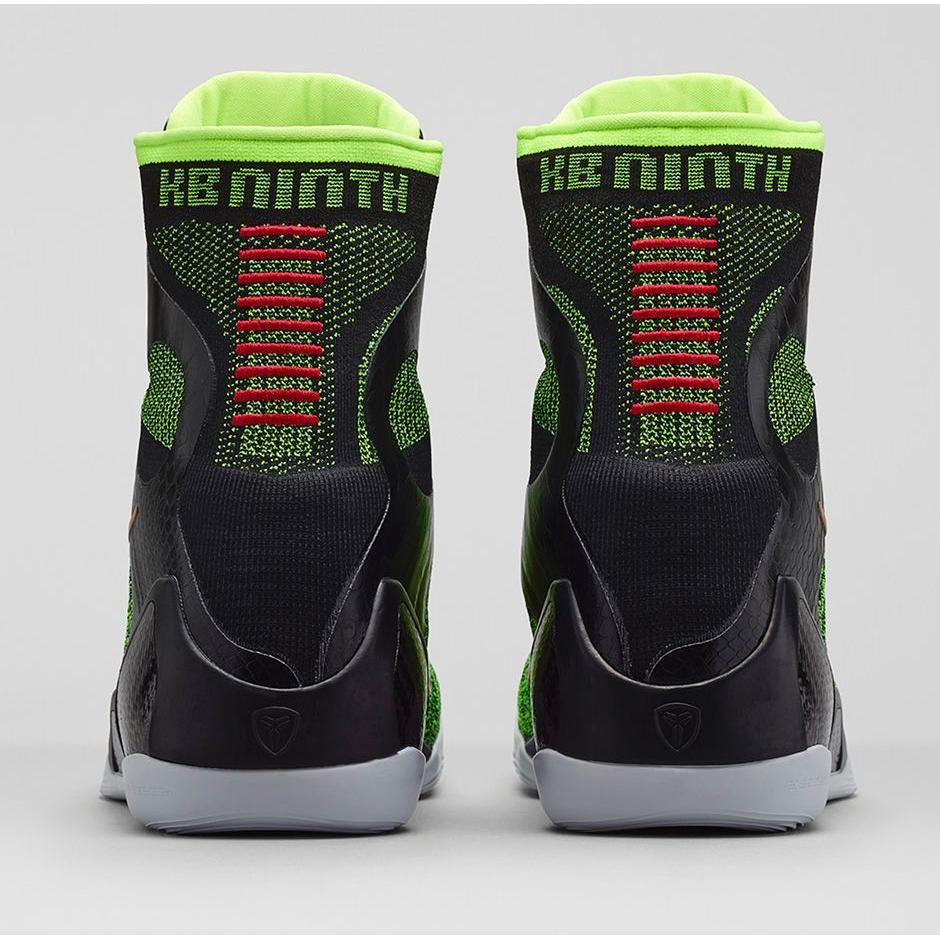 Nike Kobe 9 Elite 'Victory' (Unisex) Black / Metallic Gold / Volt / Anthracite Basketball Shoes 630847 077