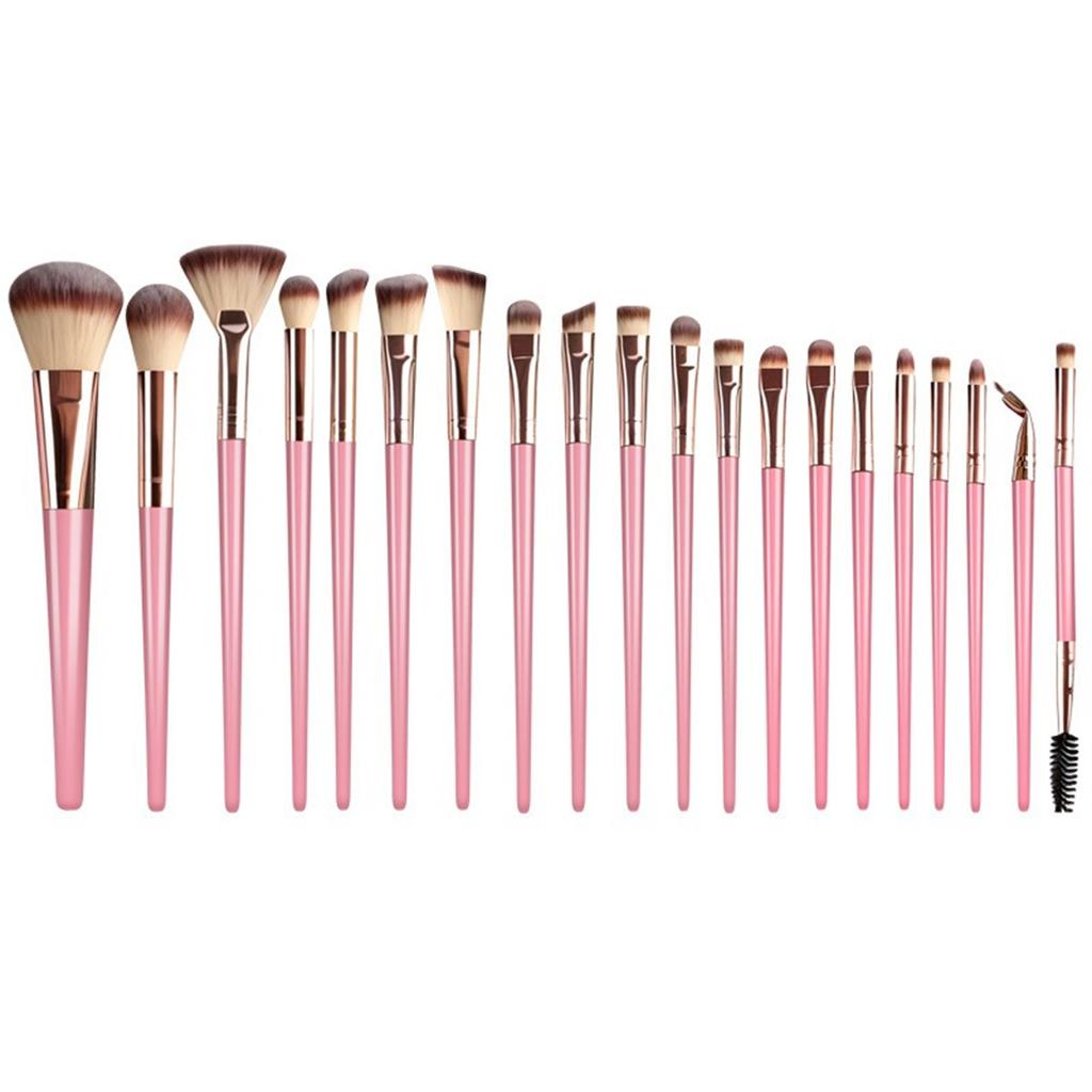 20-56Pcs Soft Makeup Brush Set with Storage Bag,Beauty Blender Sponge & Powder Puff Essential Facial Cosmetic Tools for Beginners & Makeup Lovers