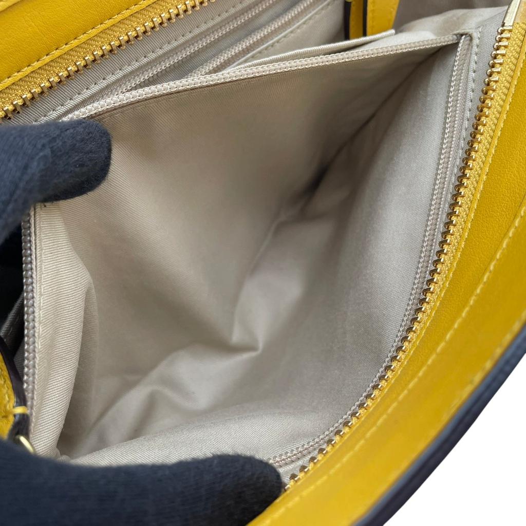 Used COACH Handbags and Carryalls Legacy Legacy Leather Candace CarryallHandbag yellow leather Women