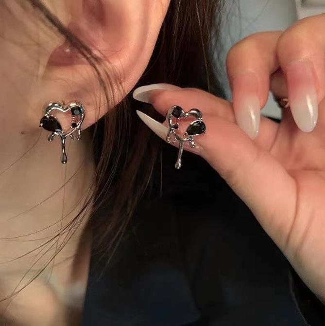 Trendige europäische und amerikanische Stern-Quastenohrringe für Damen