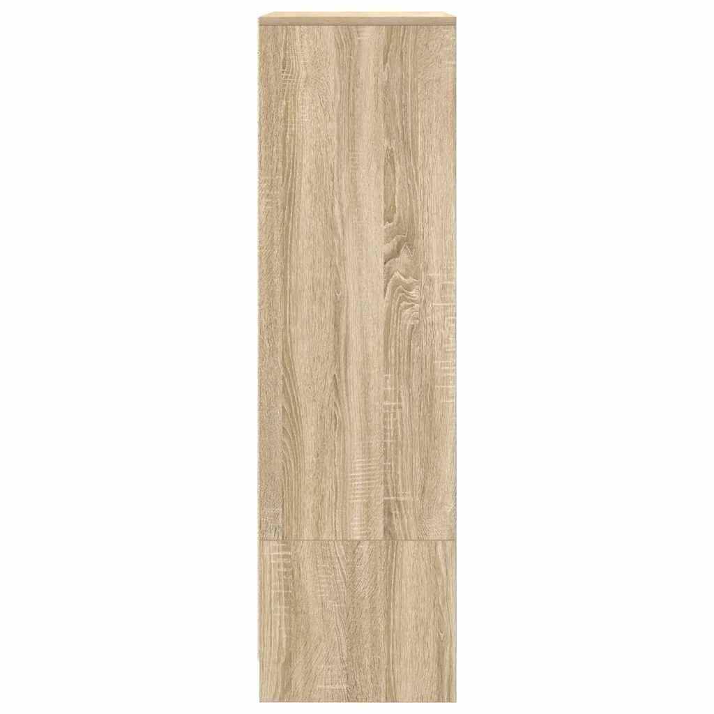 Cabinet with Drawer Sonoma Oak 55.5 x 34 x 119.5 cm