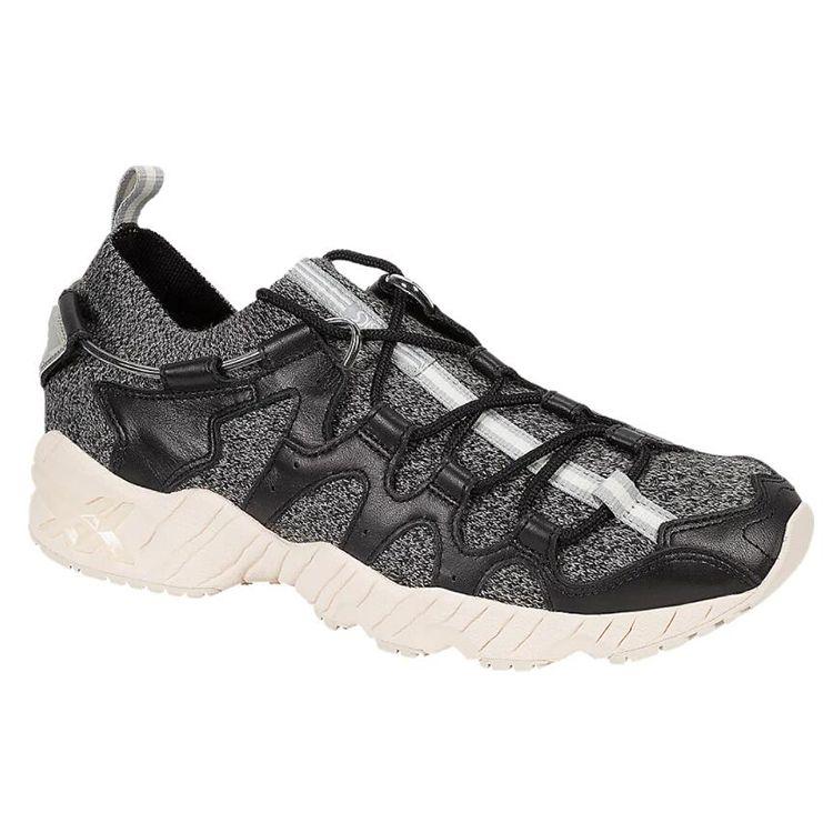 Asics Gel Mai Wool Knit Glacier Grey Unisex Sneakers Black White HN7S4-9690