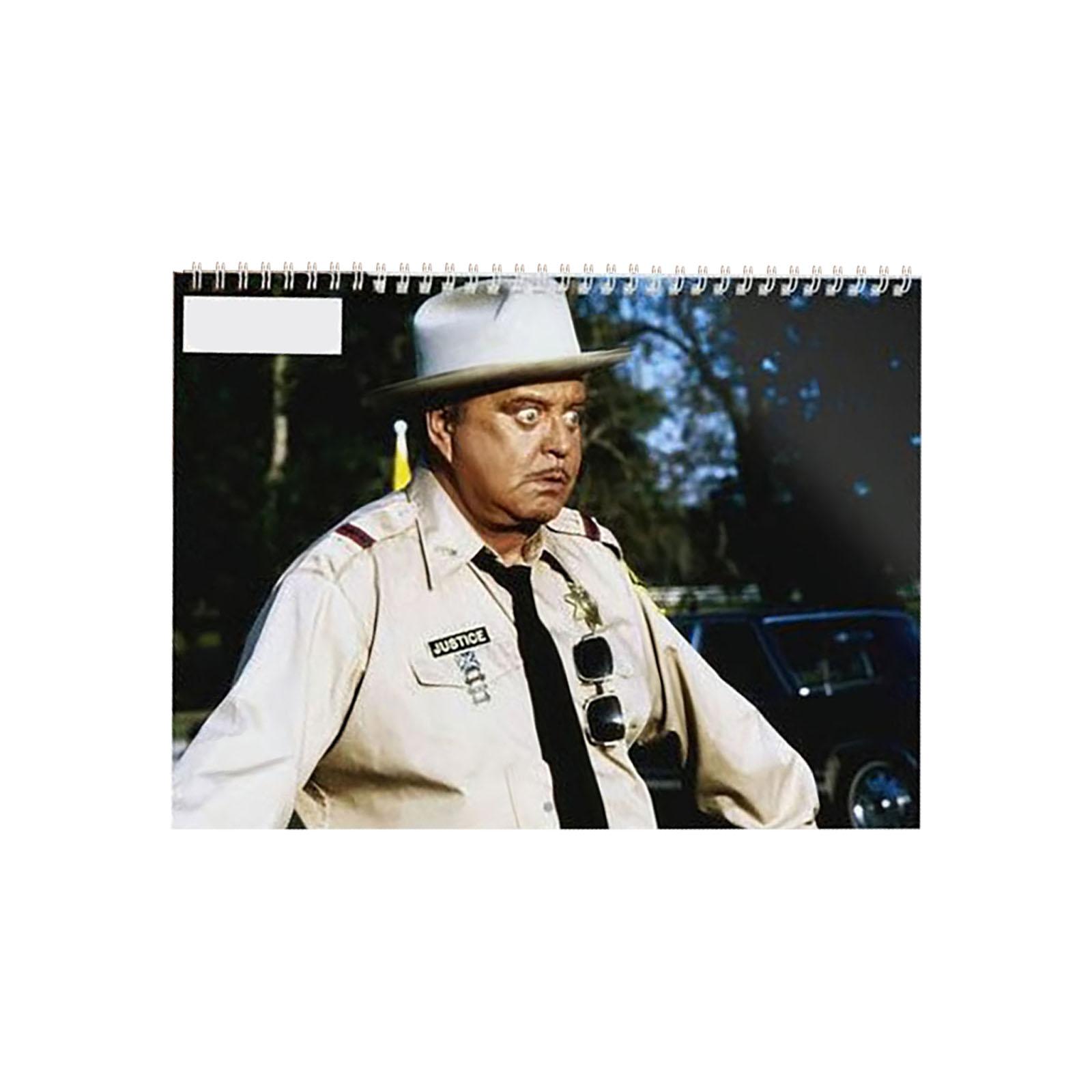 

Sheriff Buford Inspired Wall Calendar 2026 - Smokeyy And The Badiit Theme - Unique Christmas & Holiday Gift Idea One Size