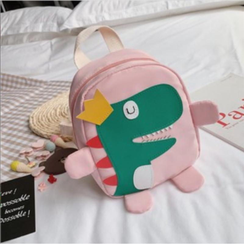 Adorable Dinosaur Backpack For Kids Durable Oxford Cloth Cute Design For Preschoolers