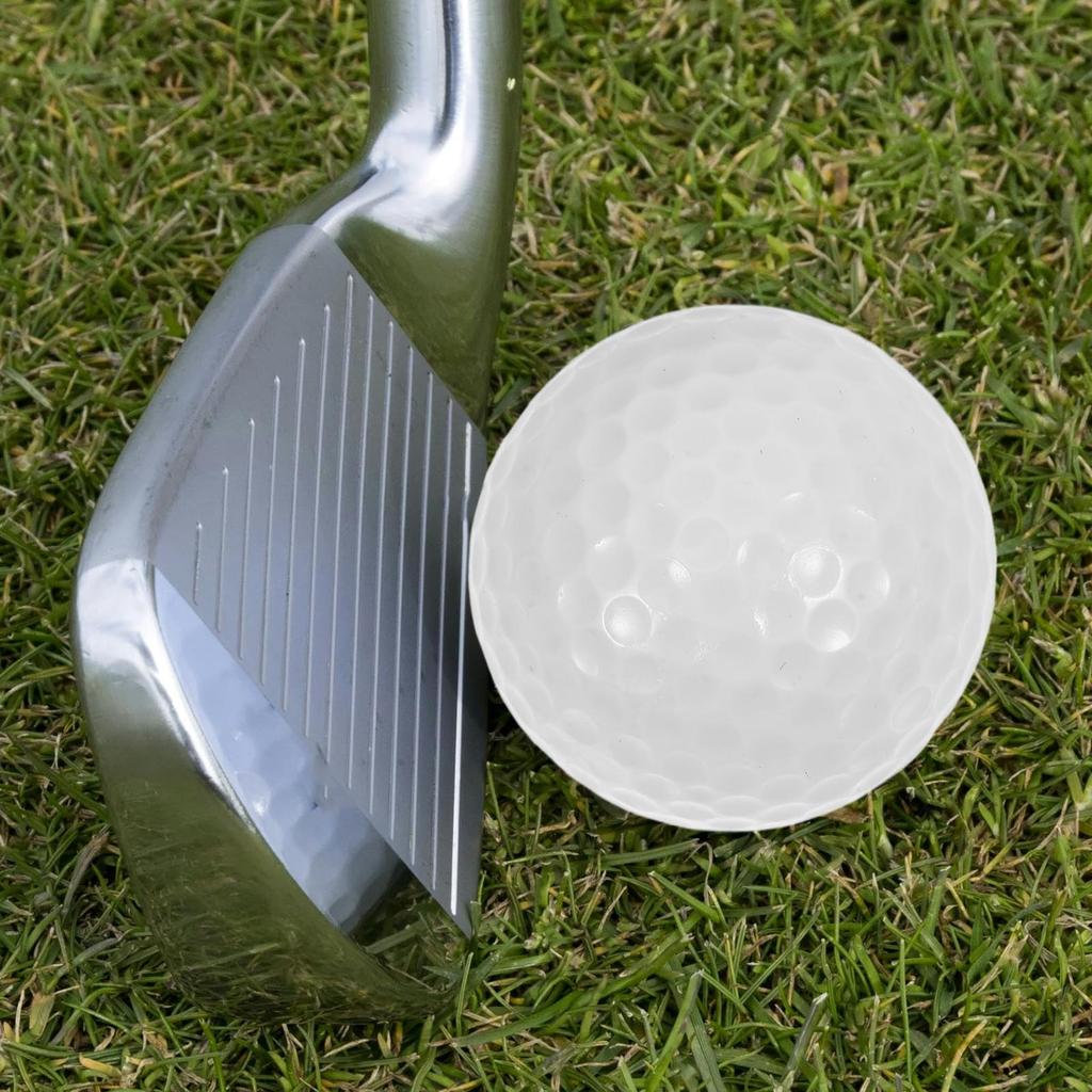 Iplusmile 10ks Golfový míček Golfový tréninkový míček Golfový trenér Lehký míček Golfový míček Trénink Elasticita Flexibilita Odolnost proti nárazu Bílá Začátečník