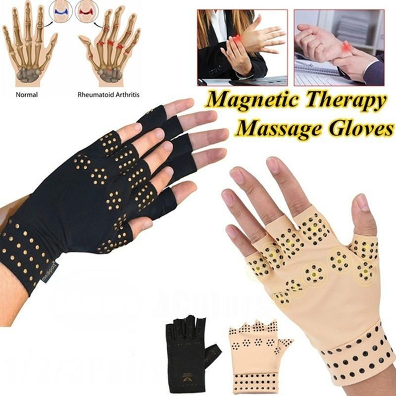 Opieka zdrowotna Rękawice ciśnieniowe Fitness Sport Indoor Antypoślizgowe rękawice treningowe do dozowania pół palca rehabilitacyjnego