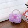 Snowflake Frozen Pattern Childrens Small Crossbody Bag With Material Sequin