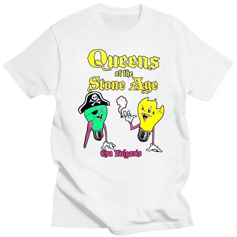 

Funny Clothes Queens of The Stone Age T-Shirt Summer Men Women Cartoon Pattern Printed Camisetas Unisex Fashion Breathable Tops 4XL