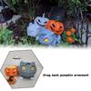 Resin Halloween Pumpkin Ornaments Detachable Bulbasaur Decoration For Indoor