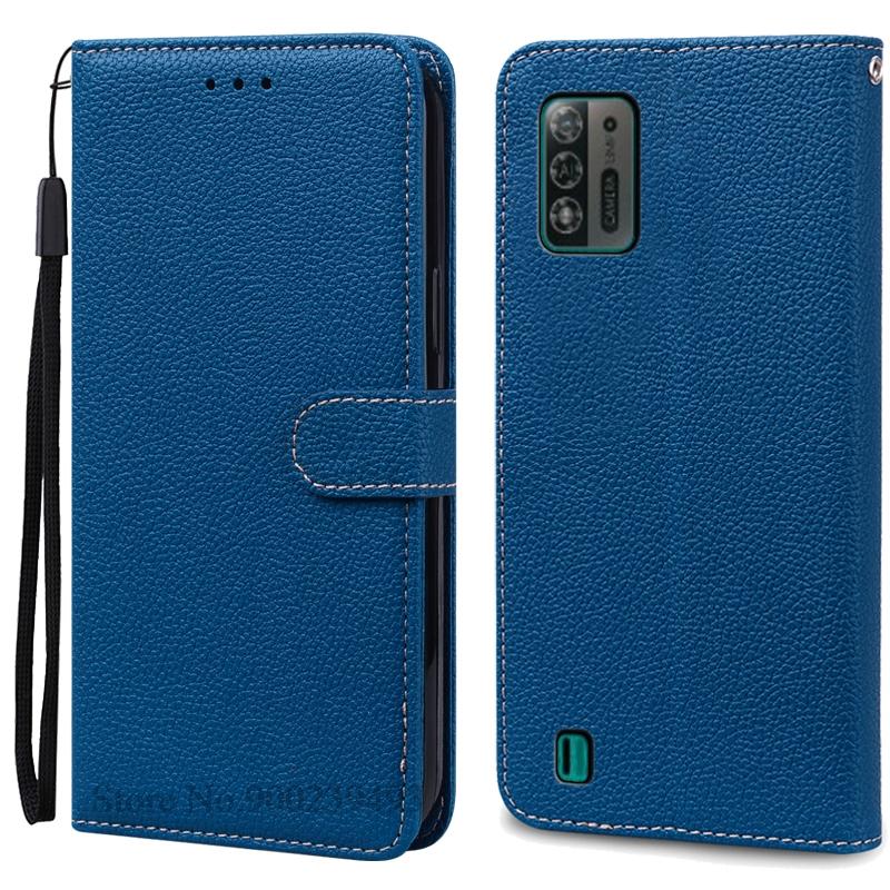 A52 Lite Pouzdro Pro ZTE Blade A52 Lite Pouzdro Měkké Silikonové Peněženkové Kožené Vyklápěcí Pouzdro Pro ZTE Blade A52 Lite Pouzdro TPU Zadní Kryt Etui