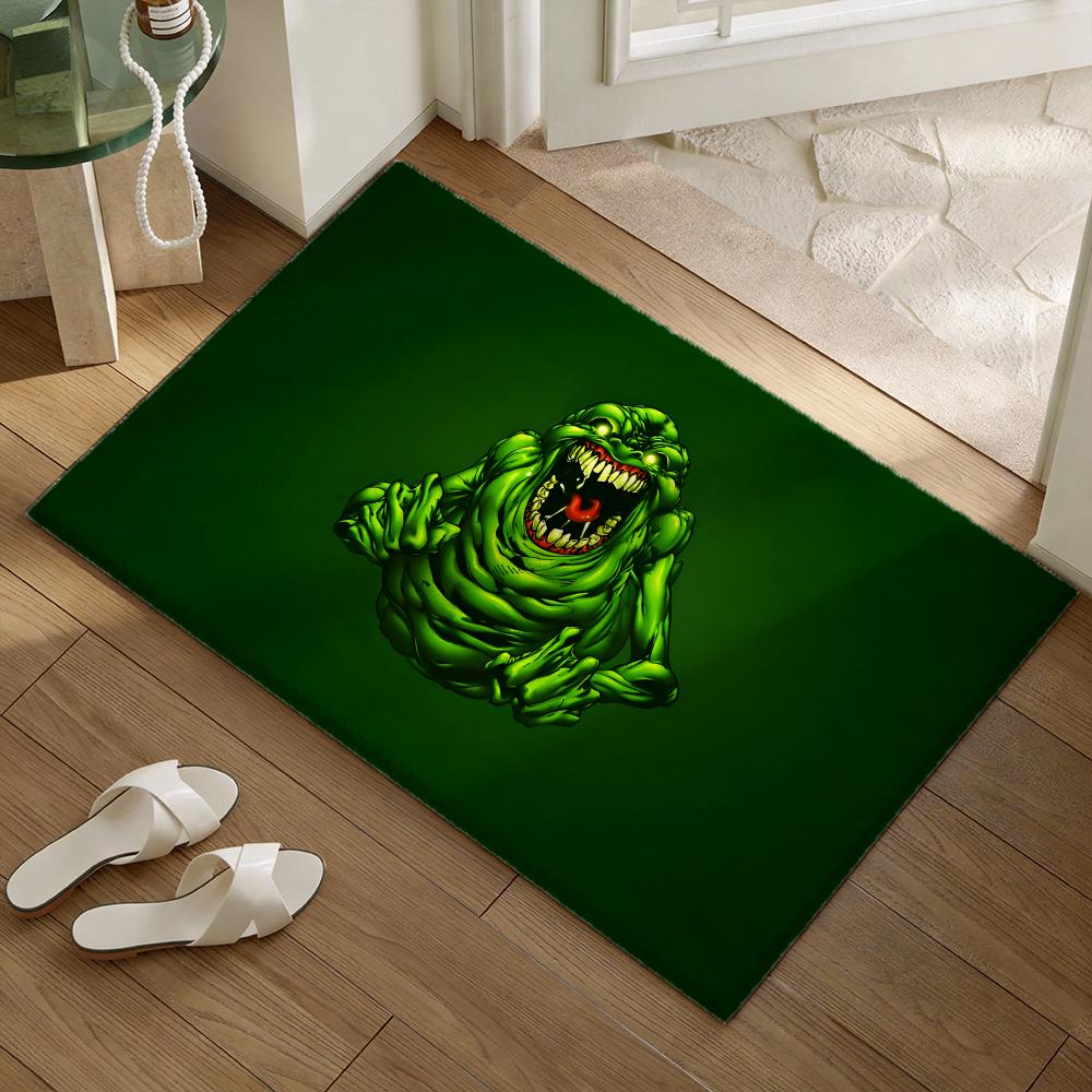 American Movie G-Ghostbusters Floor Mat Soft Flannel Non-Slip Door Mat - Thickened Rug for Living Room Home Decor