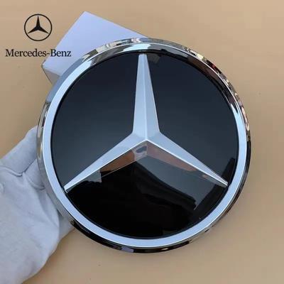 Car Sticker Benz 2026 New For Benz Grill Badge Flat Mirror Front Emblem For Mercedes-Benz ML-Class ML W166 2012-2015 GL X166 201