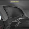 Car Black Windows Privacy Sunshade For BMW X1 IX1 U11 2023-Present Anti-UV Heat Insulation Protect Cover Interior Accessories