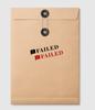 Printtoo Failed Self Inking Rubber Stamp Pre-Inked Office Stamp- Home Office Business Stationery, Black- 42 x 9