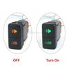 1Pc Car LED Light DRL Power Horn Mirror Heating Garage Door Double Switch For Toyota Land Cruiser Prado 120 FJ CRUISE LC76