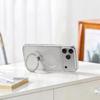 Husă Transparentă Rotativă Magnetică 360° pentru iPhone 17 Pro - Acoperire Completă