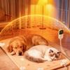 Waterproof Pet Electric Blanket Anti-scratch Thermostat Control Electric Heating Dog Bed Warm Cartoon Pattern Pet Heating Pad
