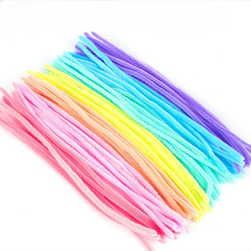 DIY Daisy Flower Craft Kit  - Faux Fur Material, Pipe Cleaner Crafting Supplies - Wedding Bouquets, Easter Mother's Day gifts