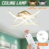 24W 18W Dimmable Moden LED 3/4 Light Ceiling Lamp Pendant Chandelier 1400LM Kitchen Bedoom with Remote Control