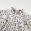 Rompers Girls Flower Print Shirts Romper 90 [Sick Kids] [item]