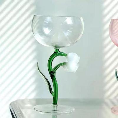 Sklenice na víno zvonková orchidej