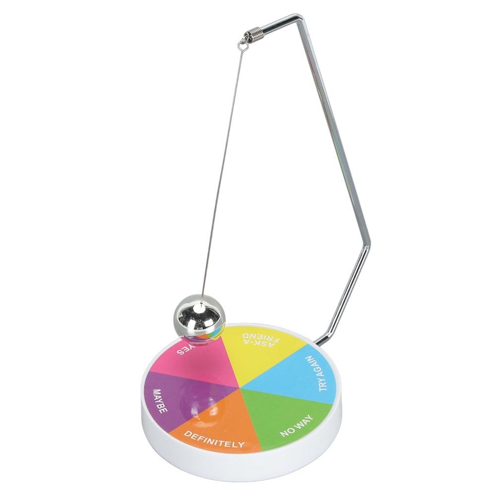 Metal Magnetic Decision Ball Luck Magnetic Decision Maker Ball Swing Toy Gift for Students