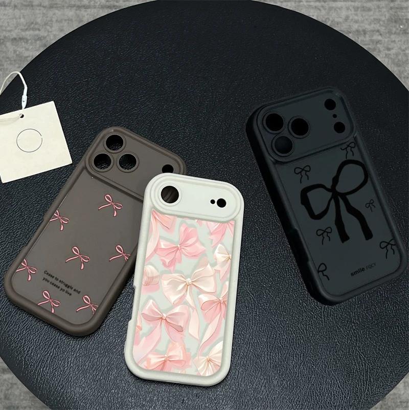 Case For OPPO A18 A38 A3 A5 PRO A3X A5X A40 A60 A58 A78 A94 A74 RENO 11F 12F 14 PRO 7 10 6 5 Lite Realme C53 C63 cover Cute Bow
