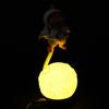 18cm Anime Dragon Ball Z Super Saiyan Moon Majin Buu Space Suit Figure Model Toy PVC Collection Room Night light Decoration Gift