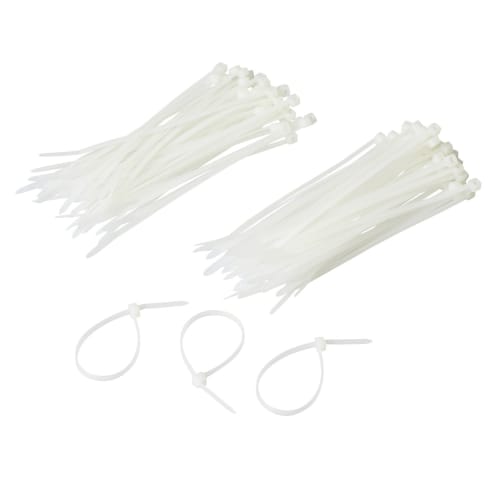 3M Nylon cable ties for indoor use, length 150mm, 100 pieces NB-150MM