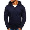 Men Full Zip Up Sweatshirts Long Sleeve  Pullover Tops Casual  And Tall Jackets With Pockets
