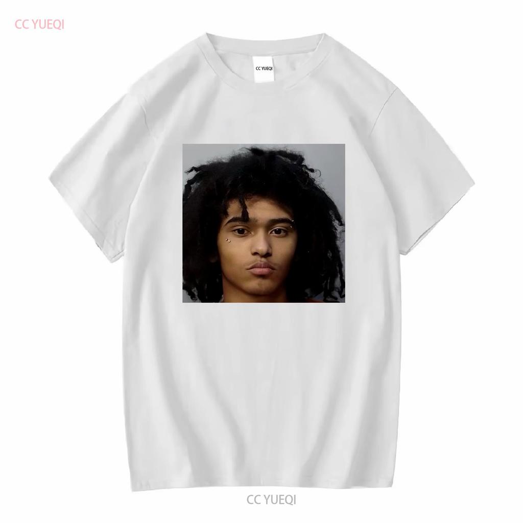 Jaydes Mugshot T Shirt Underground Rap Evvls Minimalist For Fans Jayden Yen Dumont long or short sleeves vintage Washed