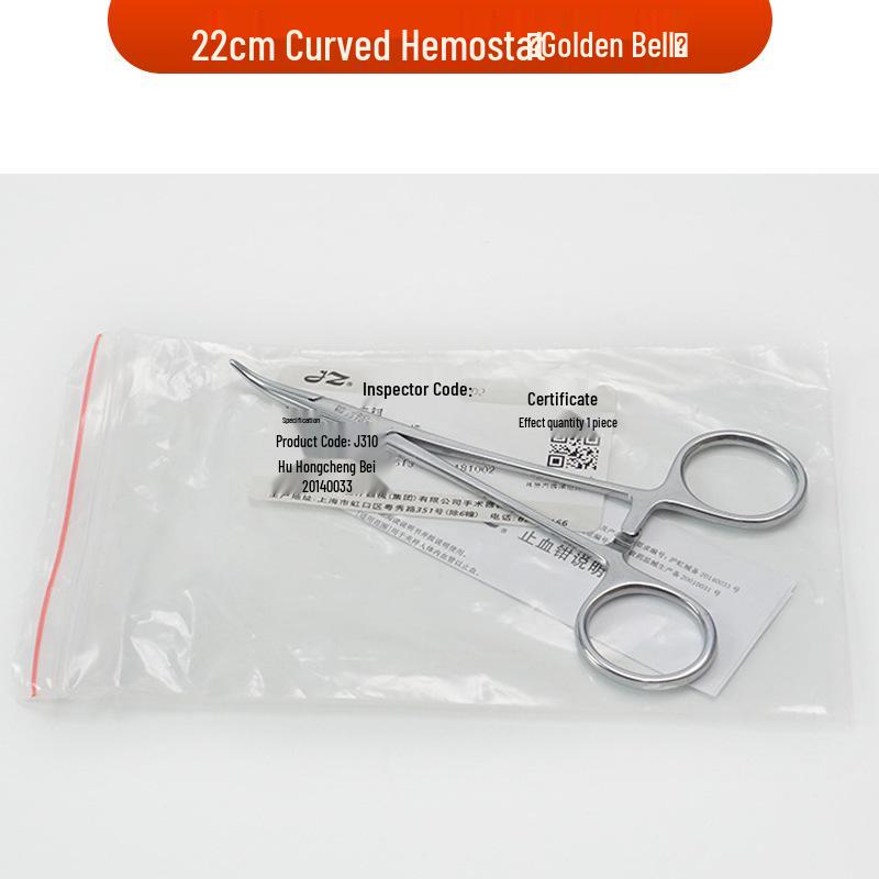 Stainless Steel Hemostatic Forceps - Straight/Curved Head, Surgical/Vascular Use, In Stock