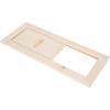 Air Vent Grille, Sauna Room Air Vent Hemlock Sauna Room Air Ventilation Panel Adjustable Wooden Ventilation Panel Steam Room Air Vent Grille Sauna