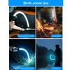 Colorful LED Flashlight Stick 3 Brightness Modes LED Work Lights Bendable LED Light Bar  Home