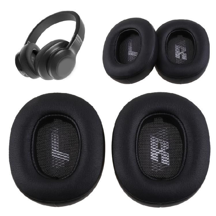 2 Pieces Leather Ear Pads Cushion Cover Replacement Earpads for E55BT Headset