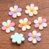 10Pcs 24*30mm DIY Resin Accessories Plant Flower Pendant Jewelry Accessories