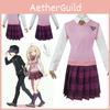 Danganronpa V3 Akamatsu Kaede Cosplay Costume Full Set Exquisite Uniform Design