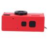 Keychain Camera 1080P High Definition 0.96 Inch Color Screen Retro Tiny Digital Camera for Life Records Travel Red