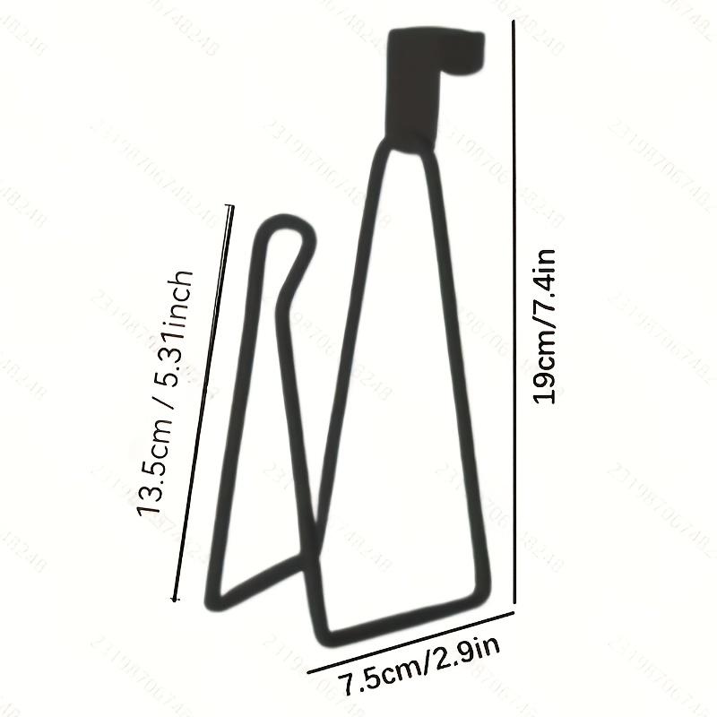 Stainless Steel Wall-Mounted Toilet Paper Holder - No Drill Space-Saving Design, Bathroom & Outdoor Storage Toilet Accessories