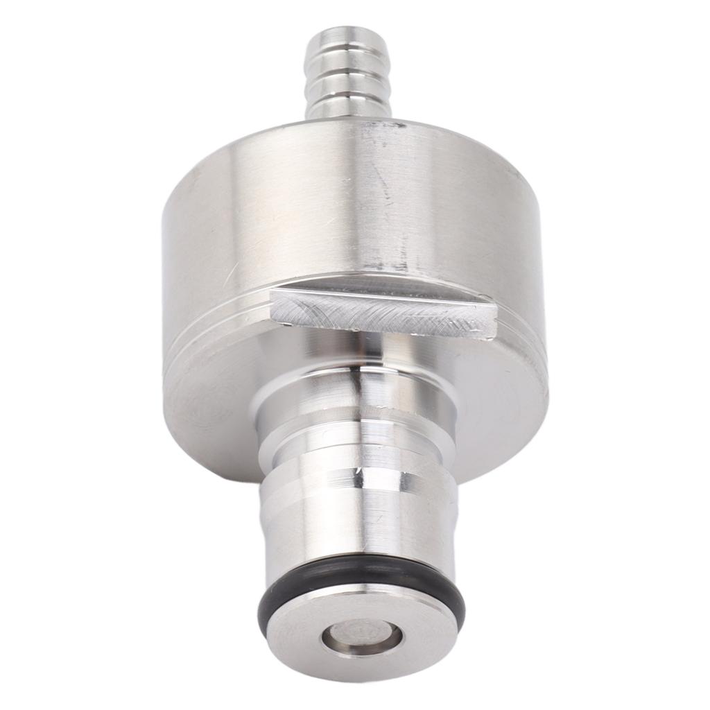 2Pcs Stainless Steel Carbonation Cap Forced Carbonation PET Bottle Filling CO2 Coupling Cap for Soda Beer Home Beverages