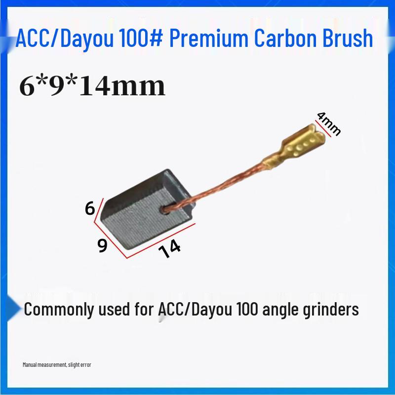 Durable Carbon Brush Set for Grinders, Drill, Hammer, Polisher, Cutter, and Picker Tools