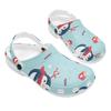 Women Men Trendy Printed EVA Casual Clogs Flexible Lightweight Slip On Soft Shoes Lightweight Summer Sandals Everyday Wear