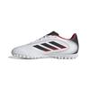 Adidas Goletto IX TF Futsal Unisex Footwear Size Cm Shoes, Adult, NKQ12, White/Core Black/Better Scarlet, 26.5 (IH0084)