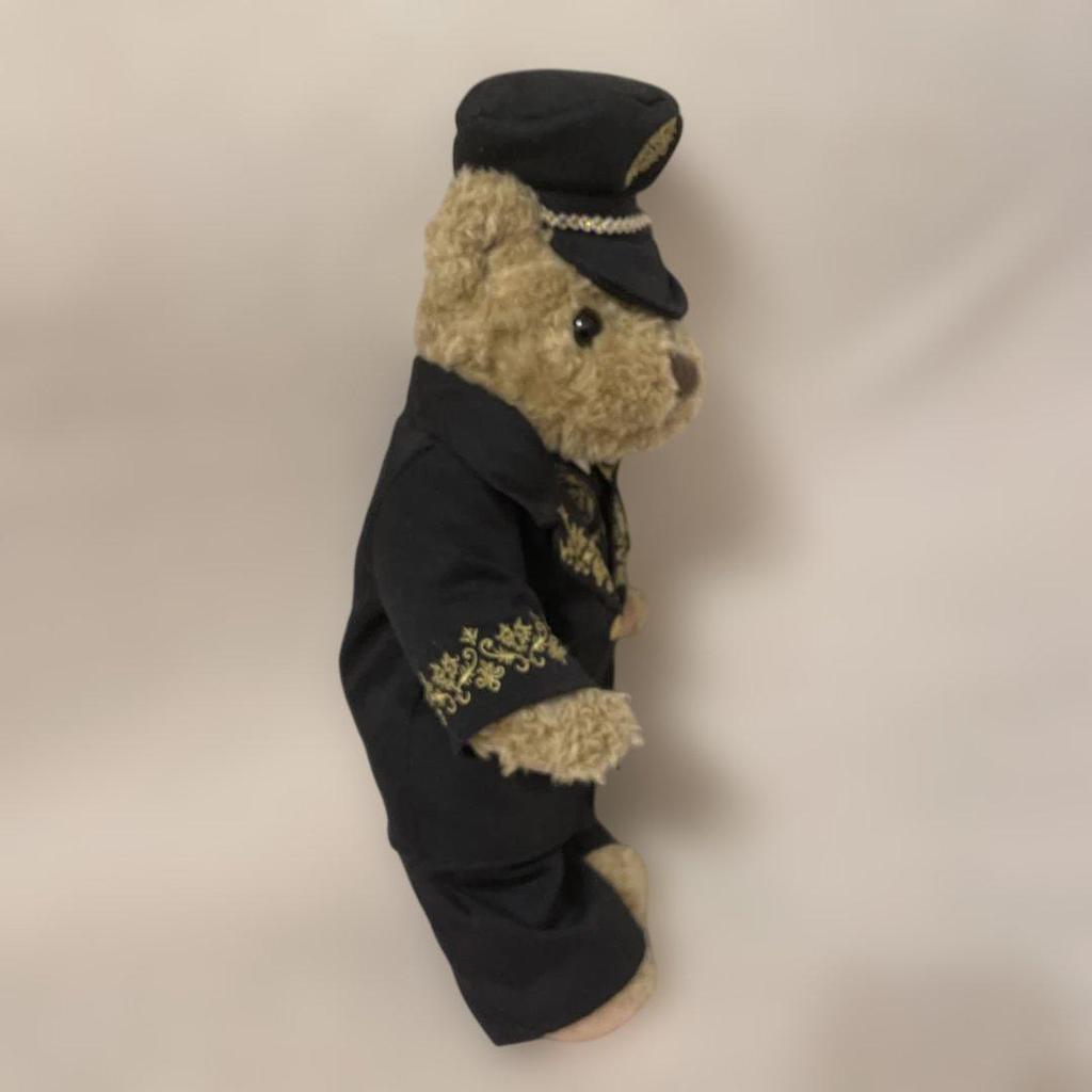 [USED] Extremely rare and hard to find New York Plaza Hotel exclusive teddy bear Halloween Gothic Lolita