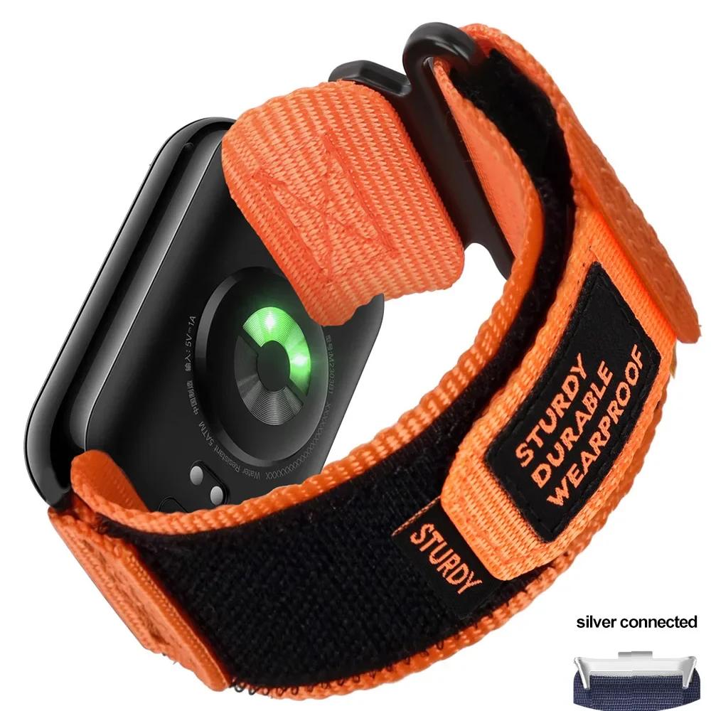 Nylon Loop Strap For Redmi Watch 5 4 Sport Bracelet Interchangeable Wristband For Xiaomi Mi Band 9/8 Pro Adjustable Watch Strap