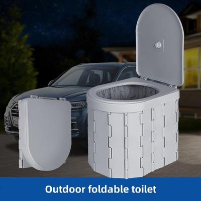 Přenosná skládací toaleta do auta