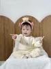 YIN OON Baby Clothes for Boys and Long Sleeve Outing Newborn Cute Bear Print Baby Baby Size 66 Open Girls, Fall/Winter, Romper, Coverall, Innerwear,