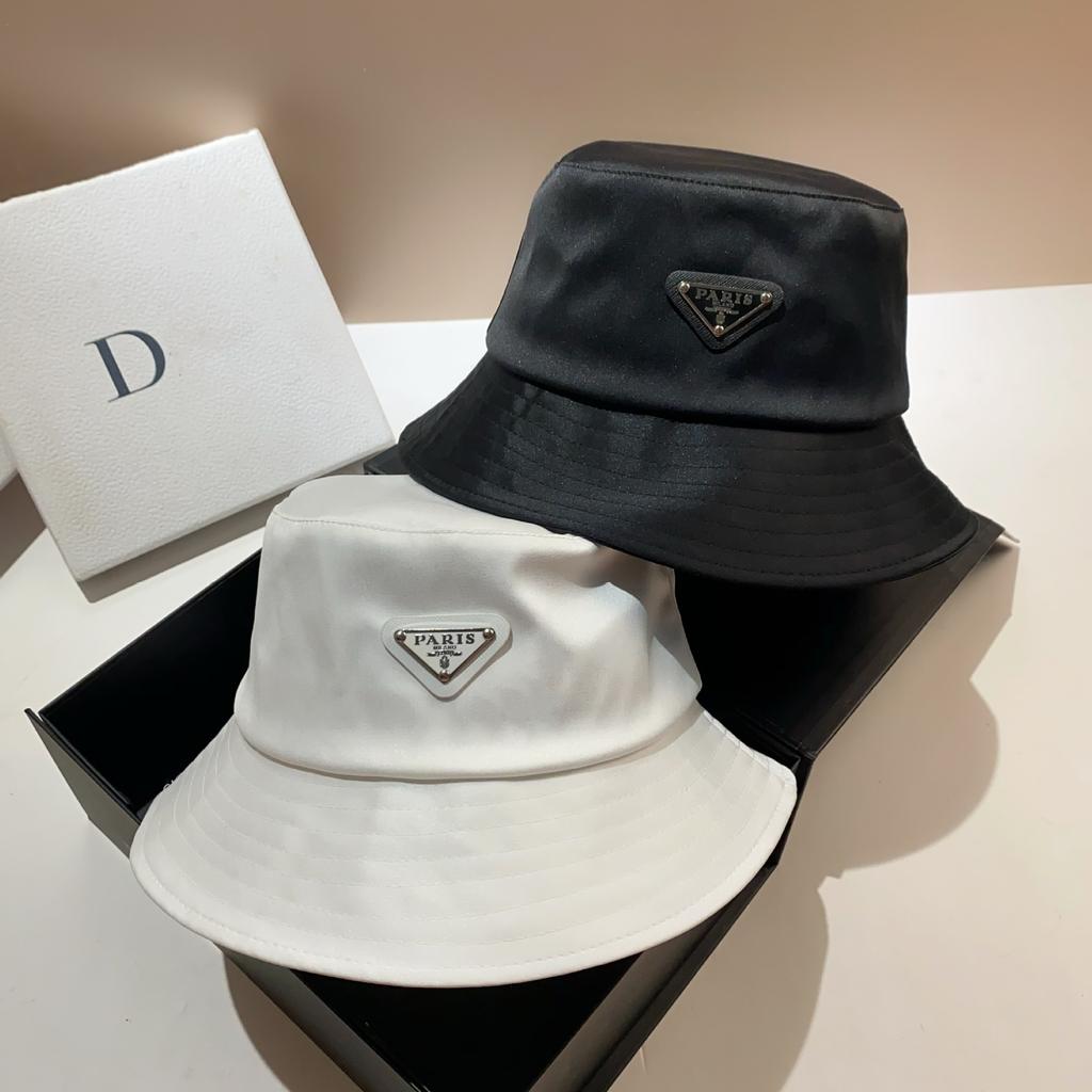 Paris Inverted Triangular Acetate Bucket Hat French Paris Simple Casual Hat Autumn Outdoor Travel Shade